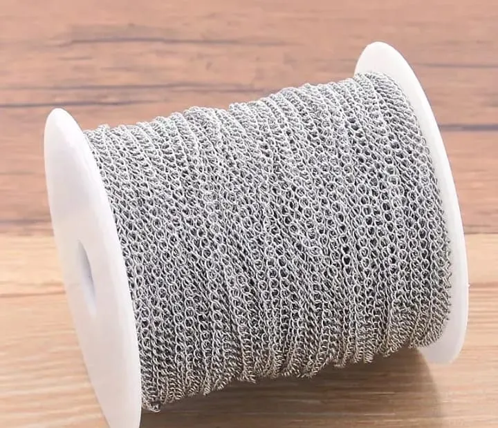 1 METER SILVER CHAIN